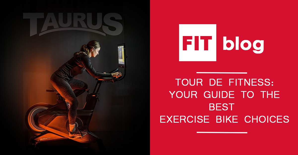 Feature image for the blog: Tour de Fitness: Your Guide to the Best Exercise Bike Choices