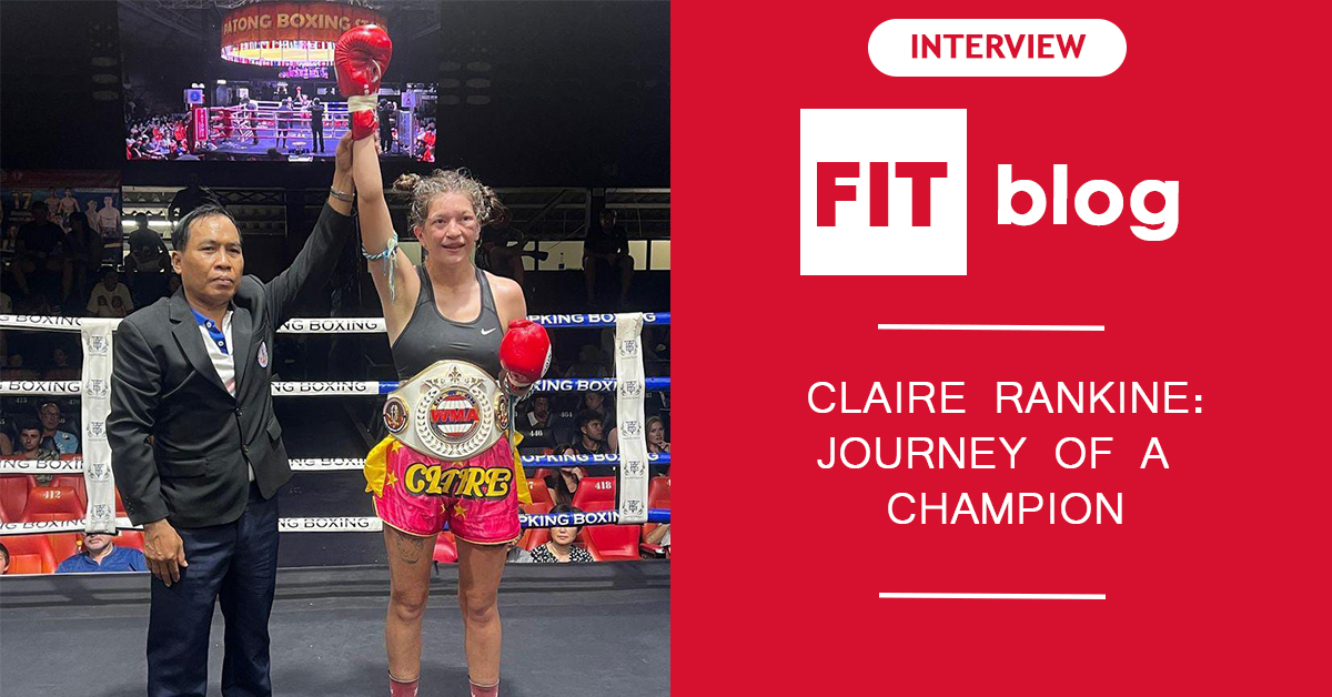 Feature image for the blog: Claire Rankine: Journey of a Champion