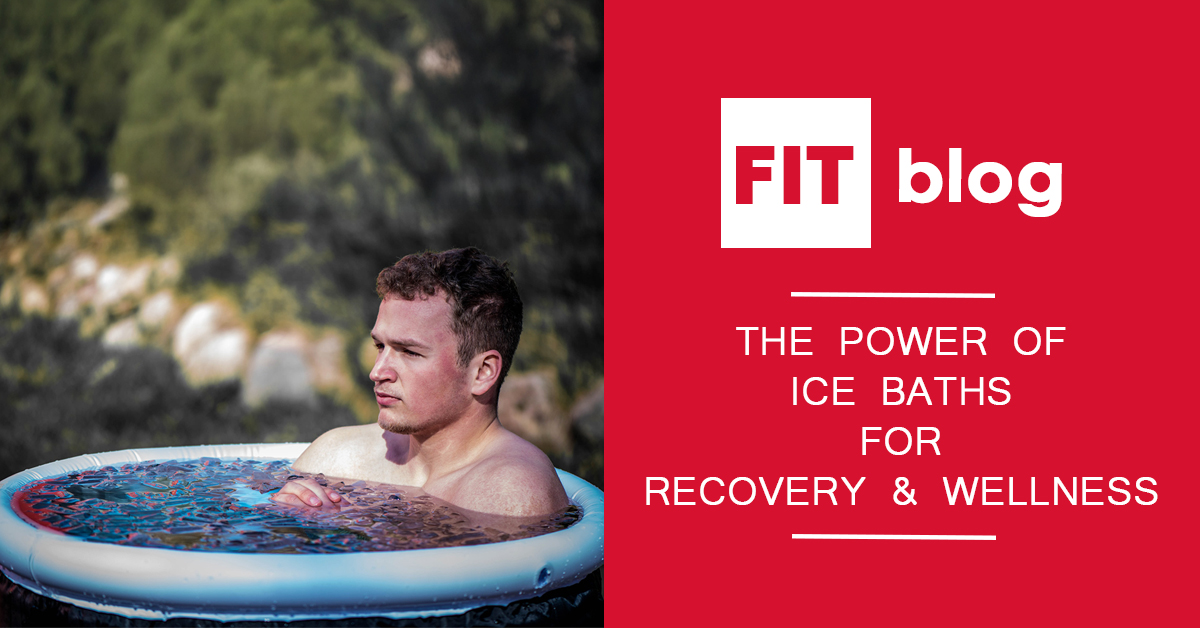 Feature image for the blog: The Powe of Ice Baths For Recovery and Wellness