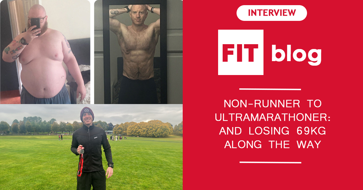 Feature image for the blog: Non-Runner to Ultramarathoner: And Losing 69kg Along the Way