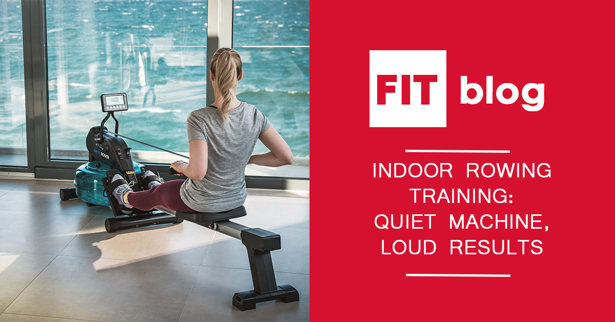 Feature image for the blog: Indoor Rowing Training: Quiet Machine, Loud Results